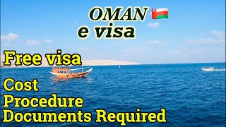 Oman e Visa  How to apply Oman e Visa  FREE VISA  Malayalam vlog [upl. by Flin]