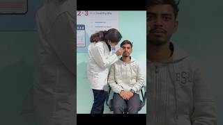 Conjunctival amp Corneal reflex test of 5th cranial nerve for physiology practical examination [upl. by Valerye]