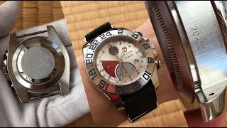 Tudor Iconaut on a Nato Strap  Bracelet Cleaning [upl. by Harwell142]