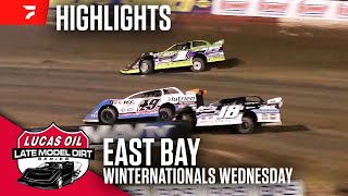 WinterNationals Wednesday  2024 Lucas Oil Late Models at East Bay Raceway Park [upl. by Nnalatsyrc]