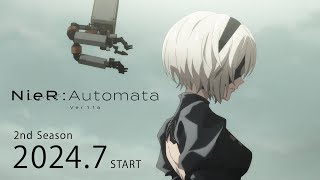 アニメ『NieRAutomata Ver11a』Promotion File 011 [upl. by Ysnat]