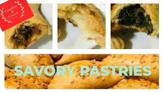 SAVORY PASTRIES RECIPE [upl. by Marlette]