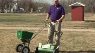 Tips for Using Drop or Broadcast Spreaders [upl. by Shulock]