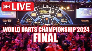 DARTS LIVE  PDC World Championship 2024 Final Watch Along [upl. by Tenom]