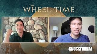 Josha Stradowski Marcus Rutherford Ceara Coveneyamp Cast Talk Wheel of Time Season 2 [upl. by Salhcin976]