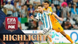 Netherlands vs Argentina Highlights  2022 FIFA World Cup  Quarterfinals [upl. by Ahseniuq422]