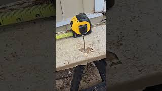 3 12quot inch nails on a 1x base board total ridiculousness 🤦 renovations house shorts viral [upl. by Demah]