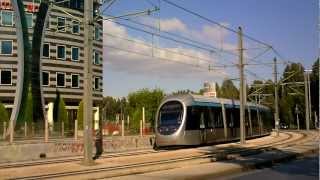 ANSALDO BREDA type SIRIO trams at AthensPiraeus 111112 [upl. by Ennovy883]