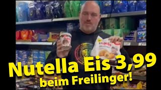 Freilinger TV KW24  Nutella Eis 🍦 beim Freilinger 399 amp Nutella Croissant 299 🥐 [upl. by Barrus]