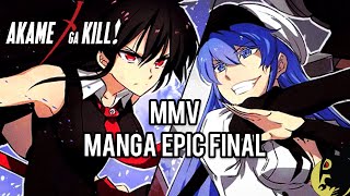 Mmv  Akame ga Kill Manga Epic Final Esdeath vs All [upl. by Ociram]