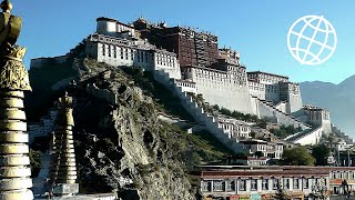 Potala Palace Lhasa Tibet Amazing Places [upl. by Leirbag]