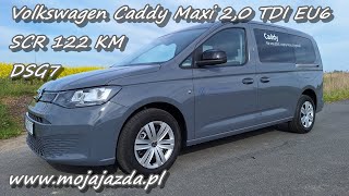 2024 Volkswagen Caddy Maxi 20 TDI EU6 SCR 122 KM DSG7 [upl. by Sirac]