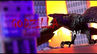 GODZILLA VS RODAN MINUS ONE STOP MOTION [upl. by Powell534]