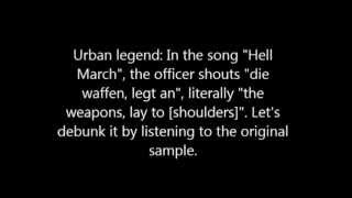 Hell March  it is NOT quotdie waffen legt anquot [upl. by Matthia643]