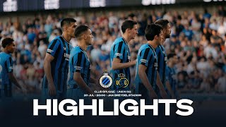 SUPERCUP I CLUB BRUGGE  UNION SG  HIGHLIGHTS  20242025 [upl. by Neuberger423]