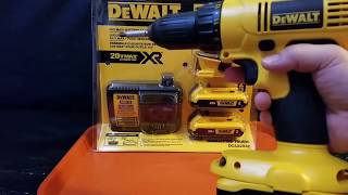 DeWalt 20 volt battery  adapter for 18 volt tools [upl. by Arised]