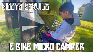 E  Bike Micro Camper  Rigzys Service [upl. by Debee]