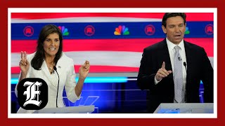 Republican debate Ron DeSantis looks to ride Newsom debate wave to take down Nikki Haley [upl. by Arriek]