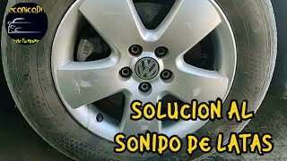 Como ELIMINAR el RUIDOS de los FRENOS Sonido Metalico  Reparacion RAPIDA 💿🚘 [upl. by Ayna]