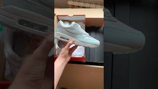 AIR MAX 1 GLACIER BLUE UNBOXING [upl. by Helse313]