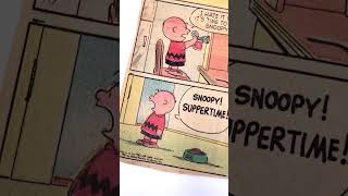 Charlie Brown prepares Snoopys Dinner  Peanuts Comic Strip September 1 1957  CollectPeanutscom [upl. by Nicolais]