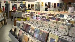 Record Surplus  Santa Monica CA  Grand Opening Sale 20111014 [upl. by Dnomzed]