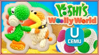 EMULADOR DE WII U  CEMU  PRUEBA YOSHI´S WOOLY WORLD [upl. by Frederick563]