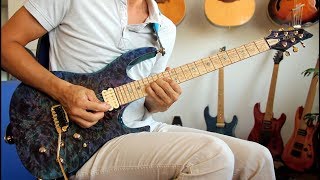 Kiesel DC600  First Test Run AcousticElectric  GS51 Guitar Solo  PART 2 [upl. by Llehctim]