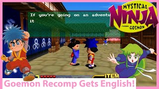 Goemon Recomp Now in English Mystical Ninja PC Recompilation Is Here With Updates [upl. by Godding]