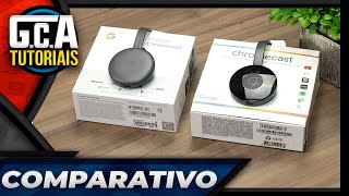 Chromecast 3 vs Chromecast 2 Comparativo  TUTORIAL de CONFIGURAÇÃO [upl. by Gayl]