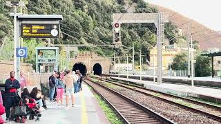 Monterosso Italy  Train station [upl. by Innavoij]