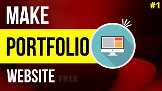 How to make Portfolio Website  No coding  Uo  v [upl. by Allisan]