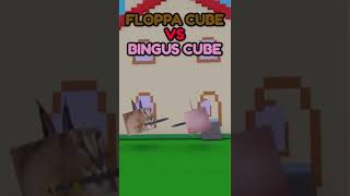 Raise a Floppa Cube Vs Bingus Cube shorts floppa bigfloppa [upl. by Omsoc]