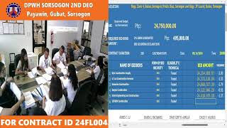 Procurement Livestream for DPWH Sorsogon 2nd District Engineering Office on May 14 2024 [upl. by Selmore]