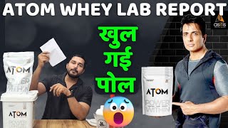 Atom Whey Opening  Lab test report  Asitis Atom Whey protein opening  Asitis Protein  protein [upl. by Roxane15]