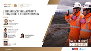 Buenas Prácticas Planeamiento Estratégico en Operaciones Minera [upl. by Munshi]