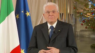 Mattarella nel suo discorso di fine anno quotE il voto libero che decide non i sondaggi sui socialquot [upl. by Saks]