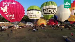 Evenement in Beeld Timelapse Ballonfiesta Barneveld [upl. by Crescin]