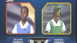 Siloah Primary vs Haddo Primary TVJ Quest For Quiz  August 28 2018 [upl. by Anaele]