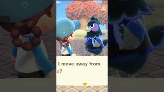 ACNH Short  Why Wont He Move acnhshorts animalcrossing acnhfunny acnhvillagers [upl. by Yarrum]