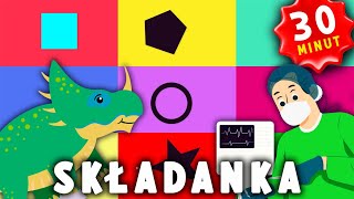 30 minut zagadek  Dinozaury i nie tylko  Filmy edukacyjne dla dzieci [upl. by Ehcrop]