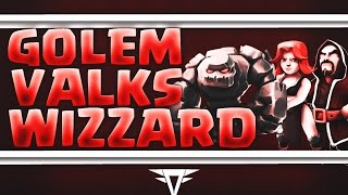 GOLEM VALKYRIES EN WIZARDS  CLASH OF CLANS NEDERLANDS NL 2 [upl. by Nitz]