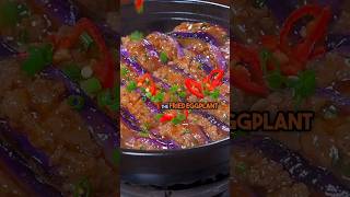 Try this traditional Cantonese dish 😋 asianfood eggplant recipe [upl. by Jobe617]