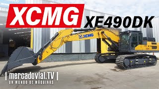 NUEVAS Excavadoras XCMG XE490DK Mineras de 50 toneladas  XCMG Chile  Mercado Vial TV [upl. by Gipps]