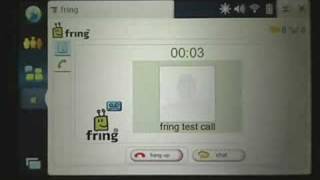 FREE Mobile Calls Using Nokia N800  N810 amp FRING [upl. by Lennod]