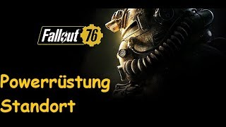 005 Fallout 76  Powerrüstung Standort  2 Rüstungen kurze Distanz deutsch [upl. by Idalina]