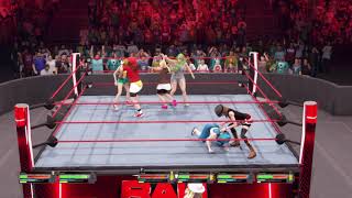 WWE 2K22 The PokéGirl Battle Royal on Raw [upl. by Ailaro]