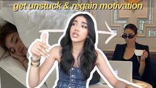 how to get out of a rut  regain motivation amp get your life back on track [upl. by Fridell267]