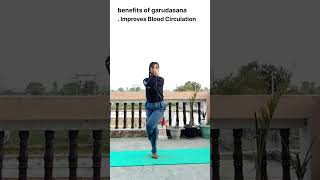 Garudasana yoga asanas yoga for flexible body ytshorts flexibility yoga yogapose [upl. by Sacks]