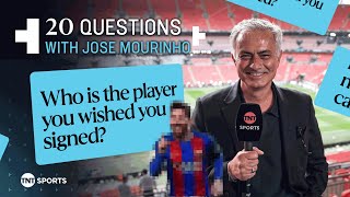 In our generation he was the best 🐐  20 Questions with The Special One Jose Mourinho 🤩🇵🇹 [upl. by Dine]